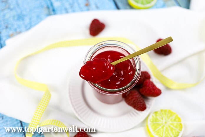 Himbeer-Zitronen-Marmelade | leckerste Marmelade der Welt! - Topfgartenwelt