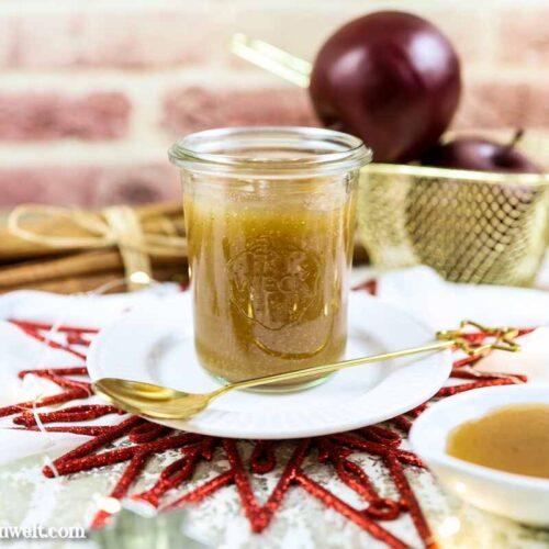 schnelle Bratapfelmarmelade ohne Stücke - Foodblog Topfgartenwelt