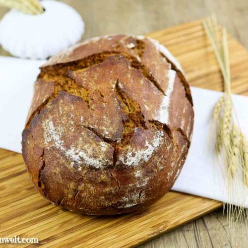 saftiges Bierbrot mit Roggenmehl und Sauerteig - Foodblog Topfgartenwelt