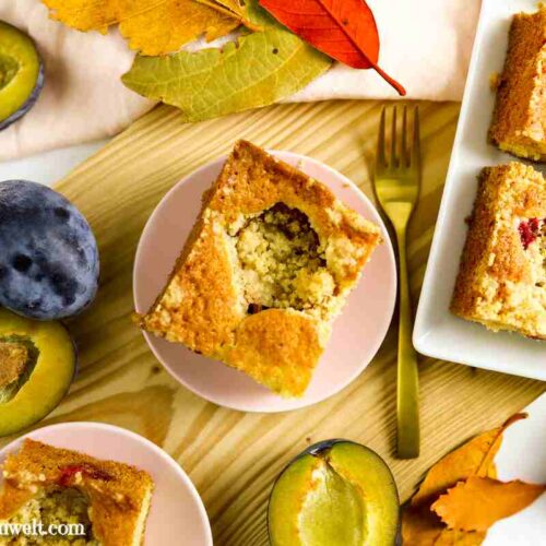Zwetschgenkuchen mit Streuseln vom Blech - Foodblog Topfgartenwelt