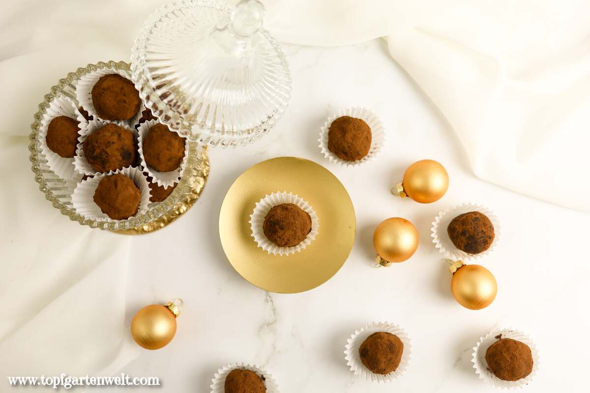 Rumkugeln Rezept, einfach und schnell, ohne Ei