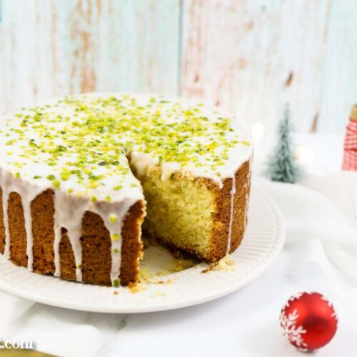 saftiger Zitronenkuchen mit Zitronenglasur - Foodblog Topfgartenwelt