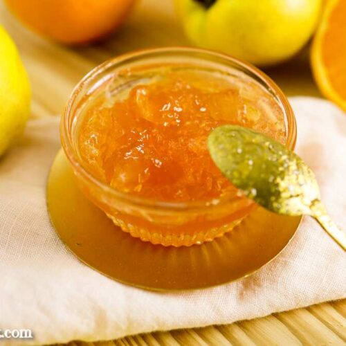 Quittengelee mit Orangensaft selber machen - Foodblog Topfgartenwelt