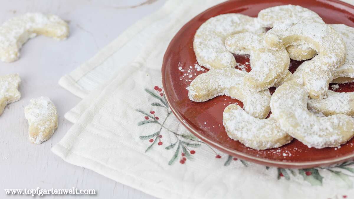 Die besten Vanillekipferl ohne Mandeln