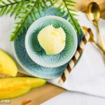 Mango Eis selber machen mit der Eismaschine ohne Ei - Foodblog Topfgartenwelt