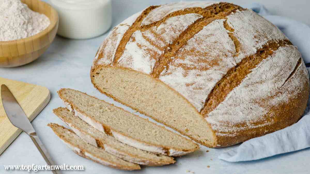 Dinkel Joghurt Brot mit Trockenhefe